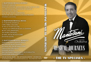 Mantovani Musical JourneysDVD Cover 2022