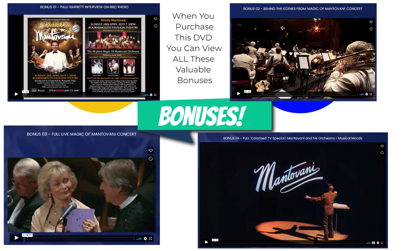 Mantovani Special Free Bonuses